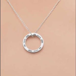 Tiffany & co. round pendant
